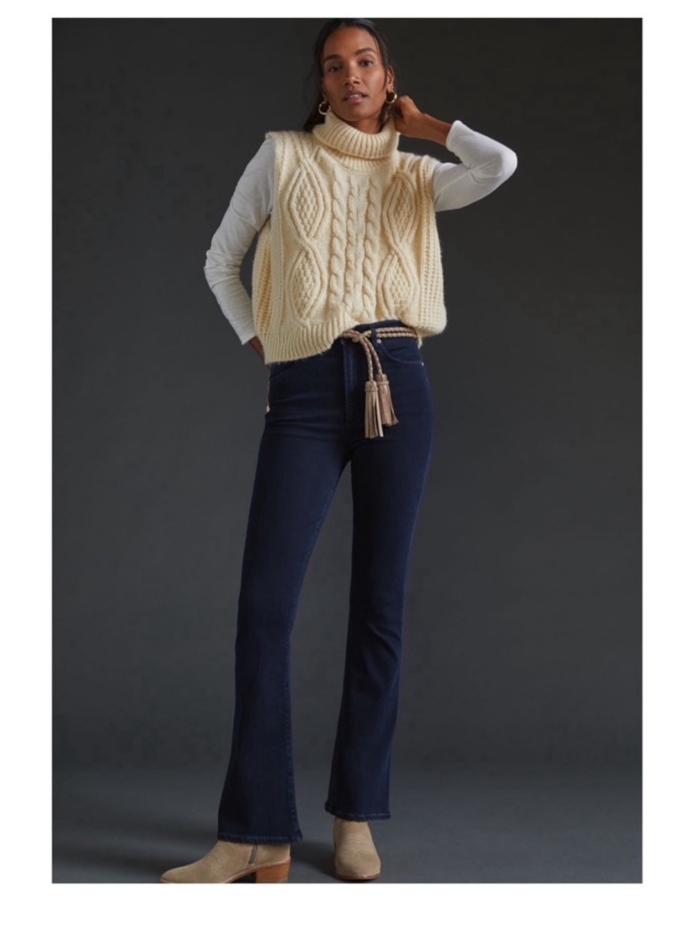 Citizens of Huamnity Lilah Jeans Anthropologie in Bluefin size 28